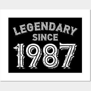 Legendary Since 1987 Posters and Art